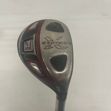 Used Tour Edge Exotics Xcg 4 3 Hybrid Stiff Flex Graphite Shaft Hybrid Clubs
