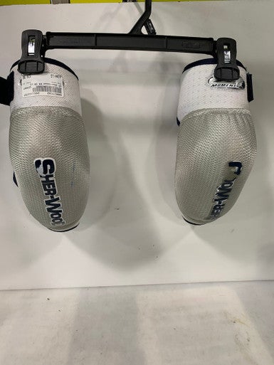 Used Sher-wood X4 Lg Hockey Elbow Pads
