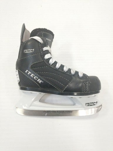 Used Itech Rpm 2500 Youth 12.0 Ice Hockey Skates