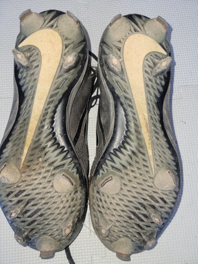 Used Nike Lunarlon Senior 10 Baseball And Softball Cleats 11617-s000301618