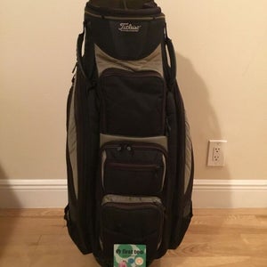 Titleist Cart Golf Bag with 5-way Dividers & Rain Cover