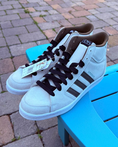 adidas Originals x SNEEZE Magazine Superskate High Top Skateboard Shoes SZ 10.5