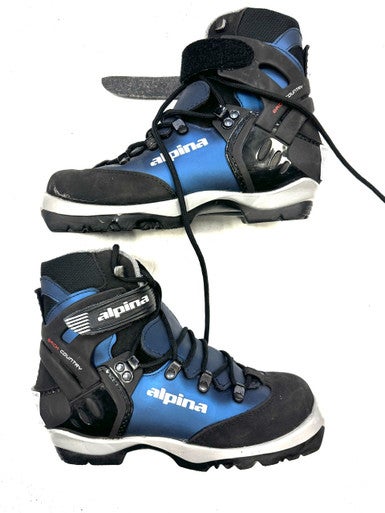 Used Alpina W 06.5-07 Jr 4.5-05 Men's Cross Country Ski Boots