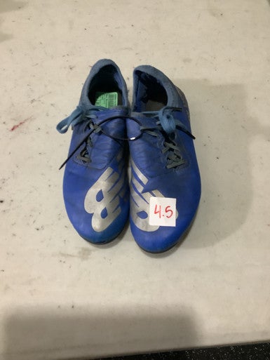 Used New Balance Junior 04.5 Cleat Soccer Outdoor Cleats