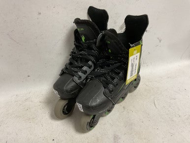 Used Tour Code 9 Adjustable Roller Hockey Skates