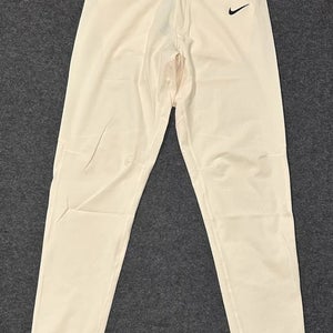 Men’s Nike Team Vapor Prime Vented Baseball Pants Natural BQ3239 120  Men’s Size MEDIUM