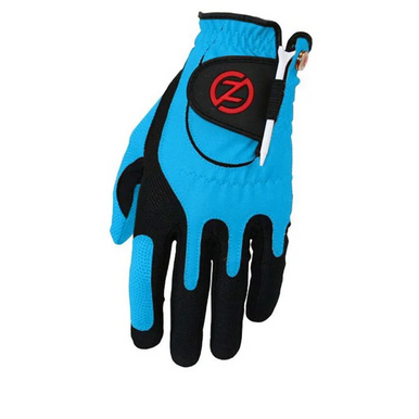 New Zero Friction Jr Carolina Blue Lh Golf Glove