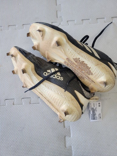 Used Adidas Metal Cleats Senior 10 Baseball And Softball Cleats 11617-s000307397