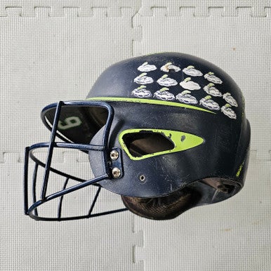 Used Boombah Helmet W Mask One Size Baseball And Softball Helmets 11617-s000306821