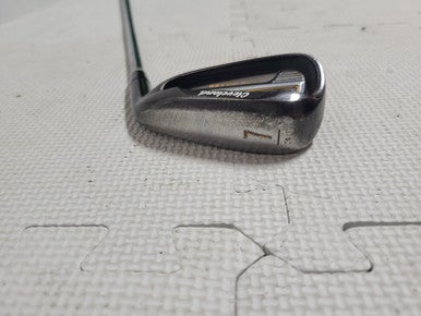 Used Cleveland Cg 16 Black Iron 7 Iron Regular Flex Steel Shaft Individual Irons 11617-s000306408