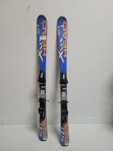 Used Head Xrc W Tp75 127 Cm Boys' Downhill Ski Combo 11617-s000308455