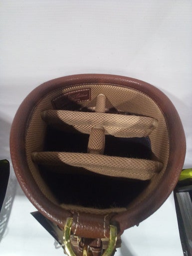 Used Brooks Leather Bag Golf Stand Bags