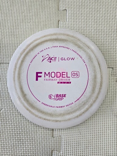 Used Prodigy Disc F Model Os Disc Golf Driver White 11617-s000313333