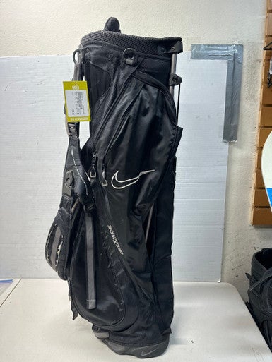 Used Nike Nike Grey Bag Stand Bag Blk Mens Stand Bag Black 11835-s000185701