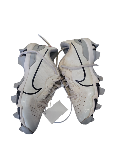 Used Nike Diamond Bb Sb Cleats White Junior 02 11708-s000170833