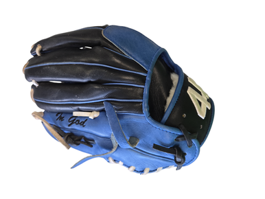 Used 44 Baseball Glove Bb Sb Glove Rh Throw Royal Blue 11 1 2" 11617-s000314030