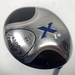 Callaway X 7 Fairway Wood 21* Fujikura 60g Light Graphite Mens RH