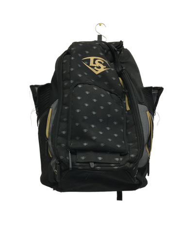 Used Louisville Slugger Prime Stick Bb Sb Player Black And Gold Backpack 11692-s000127530