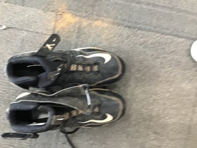 Used Nike Swingman Bb Sb Cleats Black Senior 9 11614-s000201020