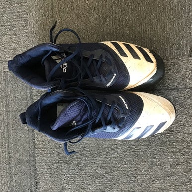 Used Adidas Adult Fb Cleats Navy Blue Senior 11 11614-s000200823