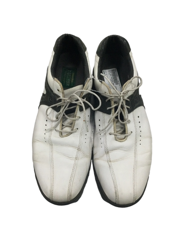 Used Foot Joy Contour Series Mens Golf Shoes White And Grey Senior 12 11613-s000147689