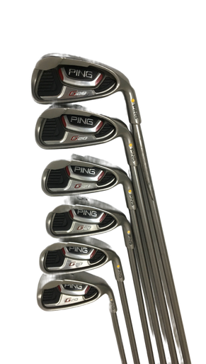 Used Ping G20 Yellow Dot 5i-pw Graphite Senior Mens Rh Iron Set 11692-s000128646