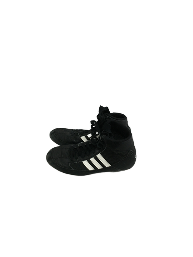 Used Adidas Hvc Junior 4 Wrestling Shoes Black 11692-s000129333