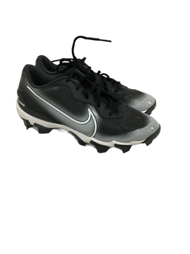 Used Nike Alpha Huarache Keystone Mens 6.5 Black Baseball Cleats 11692-s000128995