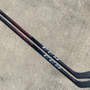 2 Pack CCM JetSpeed FT3 / Trigger 4 Pro Stock Hockey Stick Grip 75 Flex Left P90T 8931