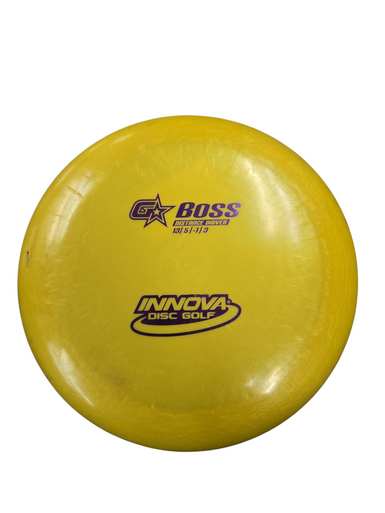 Used Innova G Star Boss Disc Golf Driver Yellow 11617-s000317299
