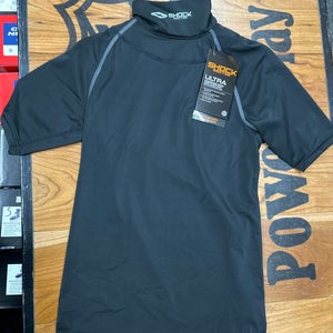Shock Doctor Neck Guard Short Sleeve Shirt Boys Large
