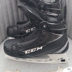 CCM RibCor Platinum Skates 6.5 (Gently Used) + Step Steel and Super Feet