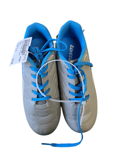 Used Lotto Soccer Cleats Grey Youth 13.0 11617-s000315763