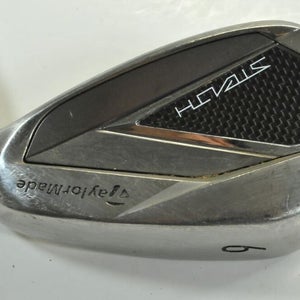 TaylorMade Stealth Single 9 Iron Regular Flex Right KBS MAX MT Steel # 188866