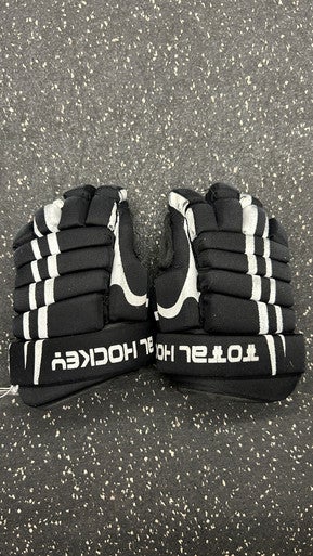 Used Total Hockey Youth Gloves Black 10" 11162-s000419419