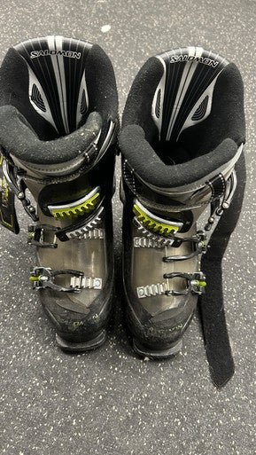 Used Salomon Mission Cruise Mens Dh Ski Boot Black 260 Mp - M08 - W09 11162-c000420369