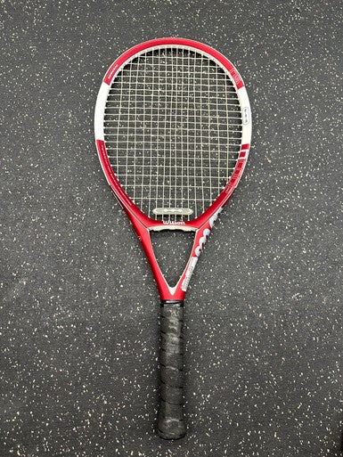 Used Wilson Ncode N5 Adult Tennis Racquet Red 4 3 8" 11162-s000418786