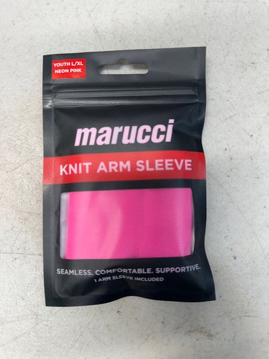 Used Marucci Knit Arm Sleeve Bb Sb Accessory Pink Youth 11835-s000189535