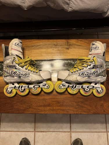 Mission Axiom T10 Inline Skates Extra Wide Width Size 9 (Used)