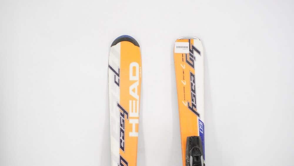 Head Big Easy CL Adult Skis with Bindings - 160 cm Used