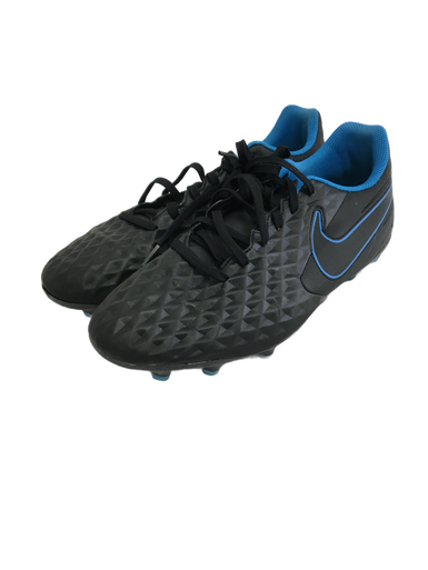 Used Nike Tiempo Mens 9.5 Black Soccer Cleats 11692-s000130654