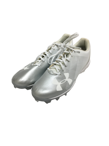 Used Under Armour Leadoff Mens 11 White Bb Sb Cleats 11692-s000130778