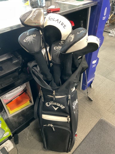 Used Callaway Solaire Set Lrh Womens Package Set Rh Black 14 Piece 11614-s000205962
