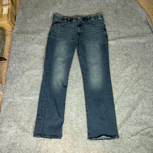 Lee Mens Jeans 38x34 Blue Bootcut Extreme Motion Denim Pant Everyday Western