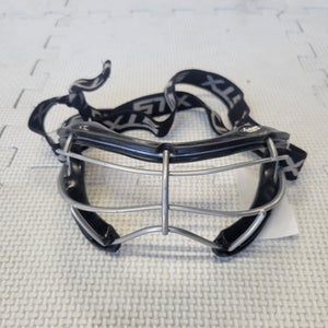 Used Stx 4sight Goggles Lacrosse Facial Protect Black Senior 11708-s000172011