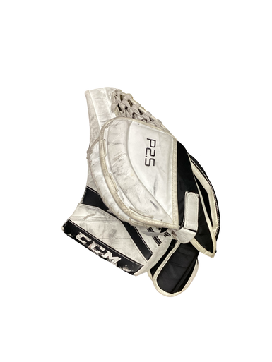 Used Ccm P2.5 Senior Goalie Catcher White 11613-s000152660