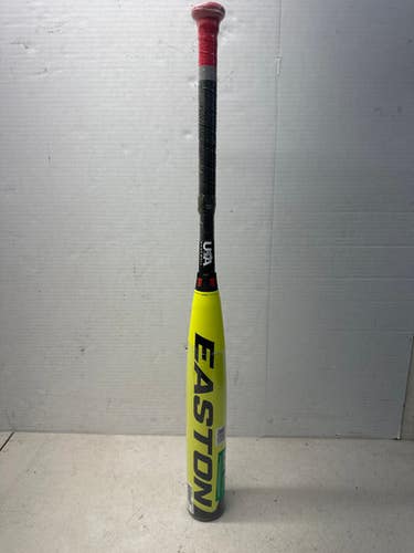 Used Easton Ybb23adv5 Bb Sb Usa 2 5 8 Bat Black And Optic Yellow 30" 11835-s000190670