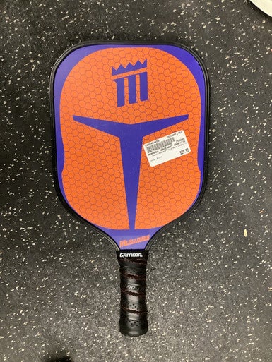 Used Monarch Mercenary Graphite Pickleball Racquet Royal Blue And Orange 11162-c000421249