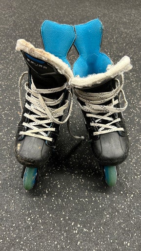 Used Bauer Roller Hockey Skates Black Adjustable 11162-s000421054