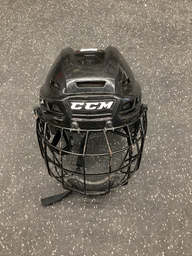 Used Ccm 710 Helmet Cage Combo Black Md 11162-s000421676
